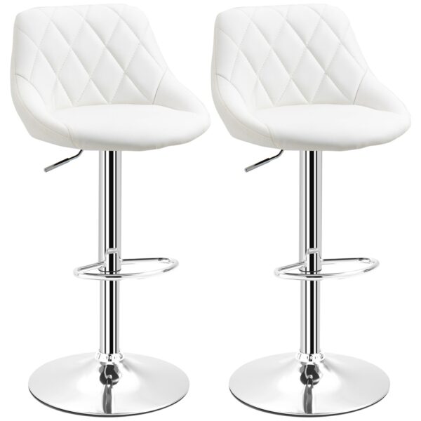 immagine-1-easycomfort-easycomfort-set-2-sgabelli-da-bar-altezza-regolabile-con-base-in-metallo-e-seduta-in-pelle-pu-sgabelli-moderni-con-schienale-e-poggiapiedi-46x48x83-104cm-bianco