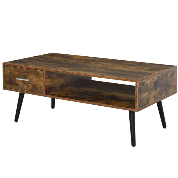 immagine-1-easycomfort-easycomfort-tavolino-da-caffe-per-soggiorno-in-stile-industriale-tavolino-da-salotto-moderno-con-1-cassetto-e-1-ripiano-110x55x45cm-nero-e-color-legno-ean-80541