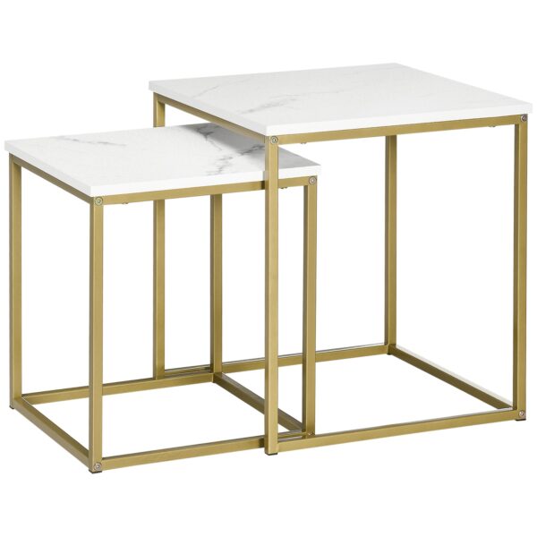 immagine-1-easycomfort-easycomfort-tavolino-da-salotto-set-2-pezzi-impilabile-con-piano-in-truciolato-e-struttura-in-acciaio-bianco-e-oro-jpg