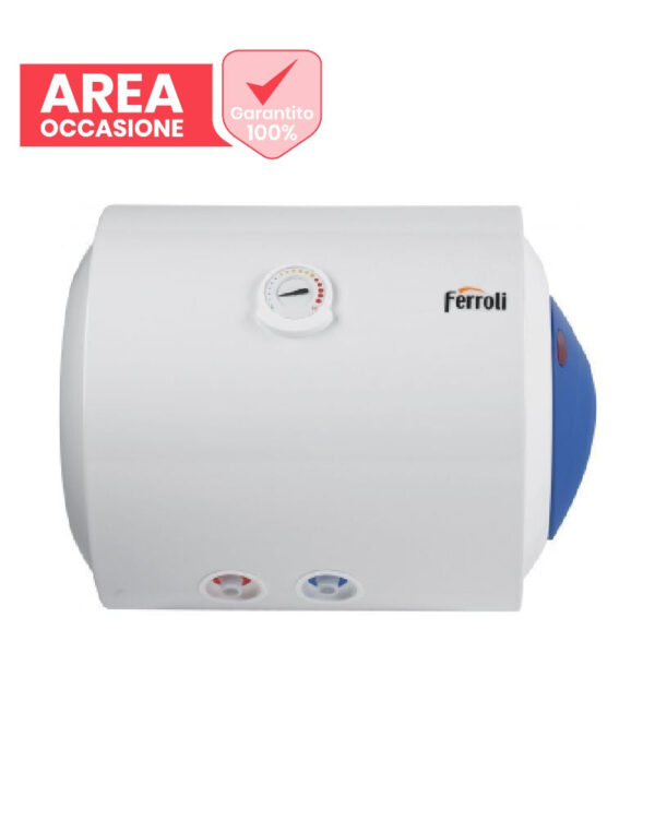 Ferroli AREA OCCASIONI 2281 Elektrische kachel Titanium 50 HO Horizontaal 5 jaar garantie