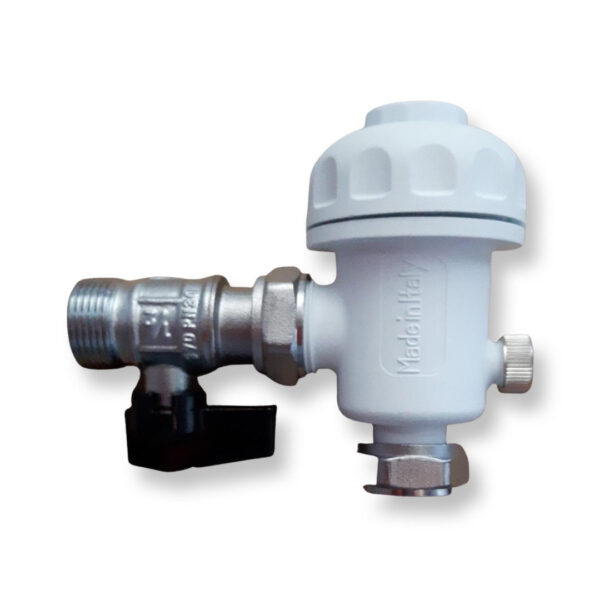 Magnetisch vuilafscheidingsfilter 3/4" Klimaline mini voor Slim ruimtebesparende condensatieketel gemaakt in Italië