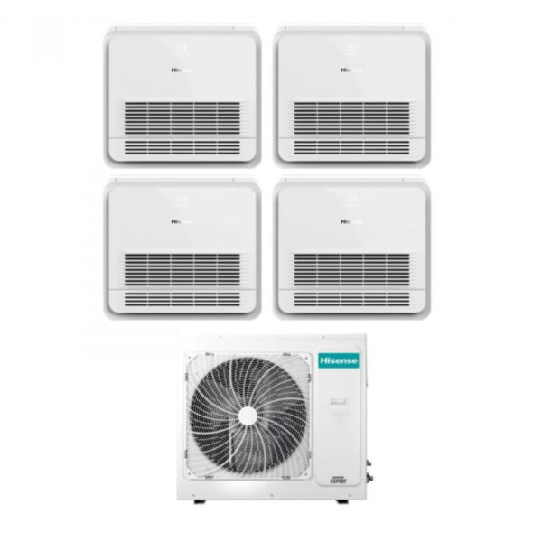 immagine-1-hisense-climatizzatore-condizionatore-hisense-quadri-split-console-99912-con-4amw81u4raa-r-32-wi-fi-optional-con-telecomando-di-serie-90009000900012000-novita-jpg