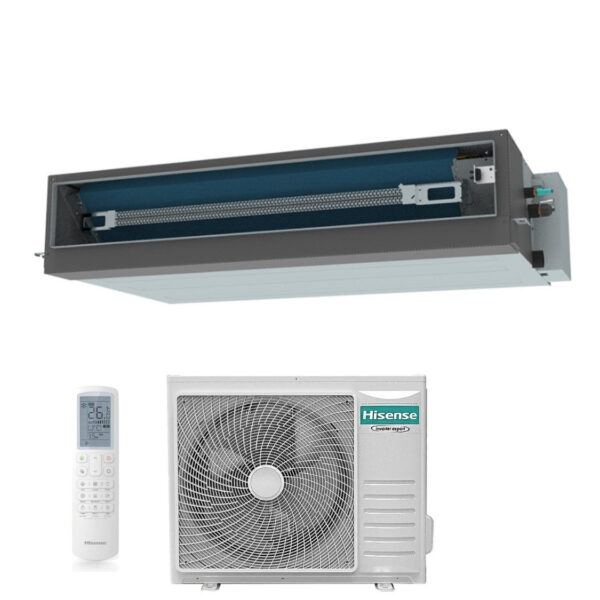 immagine-1-hisense-condizionatore-hisense-canalizzato-turbo-36000-btu-aud105ux4reh8-auw105u4rw8-r-32-wi-fi-optional-con-telecomando-di-serie