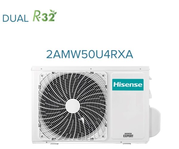 Externe eenheid Hisense Multi-Split Motor 2AMW50U4RXA Dual Split R-32 Klasse A++/A+