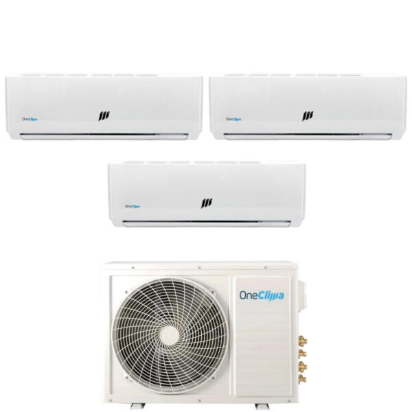 OneClima Proefsplit PRO 9+9+9 met MLT21x3/Y24 R-32 Wi-Fi optioneel