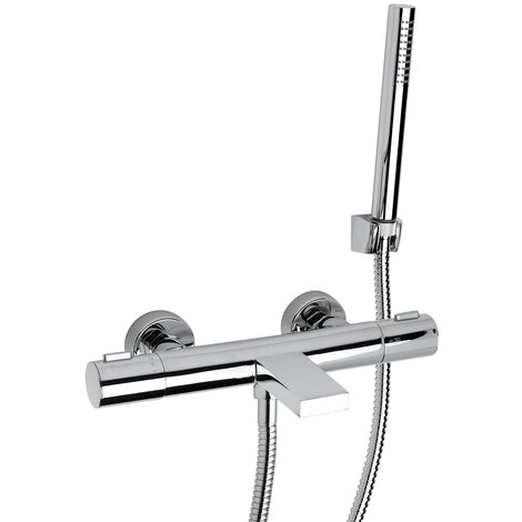 Paini PAINI dual-control kraanmengkraan Le Mans serie voor badkamer met thermostatische buitenkraan cod. 90CR100TH