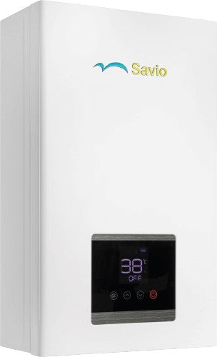 Savio SAVINO HE 12S Low NOx LPG gasboiler met afgesloten kamer, compleet met rookgasafvoerkit