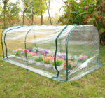immagine-2-easycomfort-easycomfort-serra-da-giardino-a-tunnel-in-pvc-telaio-in-acciao-trasparente-200x100x80cm-ean-8054111849159-jpg