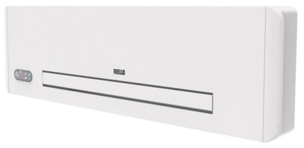 Riello de&gt&gtnl Design Wand 17 wandgemonteerde Fan Coil ventilatorconvector compleet met afstandsbediening 20186361 1,65 kW