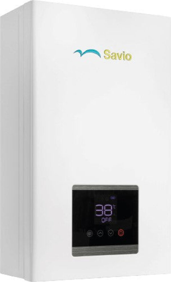 Savio SAVINO HE 12S Low NOx LPG gasboiler met afgesloten kamer, compleet met rookgasafvoerkit