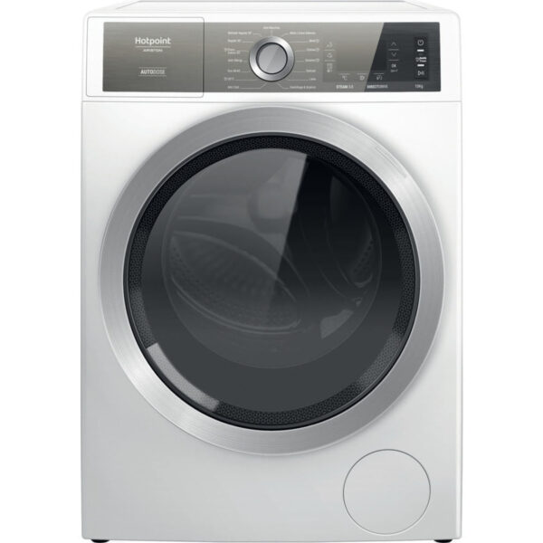 Hotpoint Ariston Wasmachine voorlader H8 W046WB IT 10 kg klasse A 1400 draai (A84xL59,9xP64,3) PowerDrive-motor met stoomverhoging