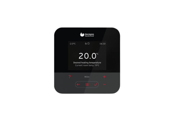 Hermann Saunier Duval Cronotermostaat Modulant Touchscreen eBus MiSet 0020260998
