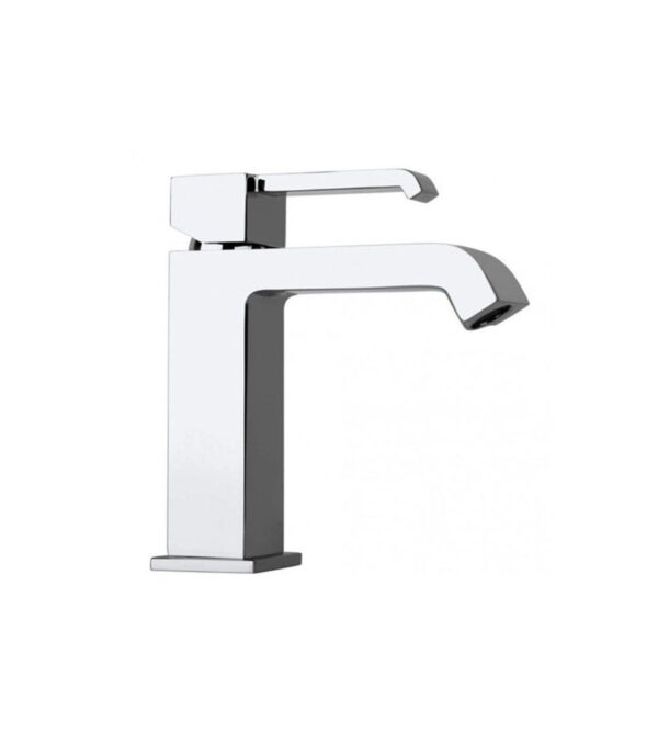 Paini Q-serie kraan voor wastafel compleet met afvoercode 19CR211